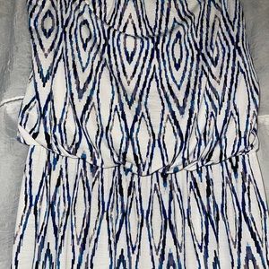 Summer strapless dress